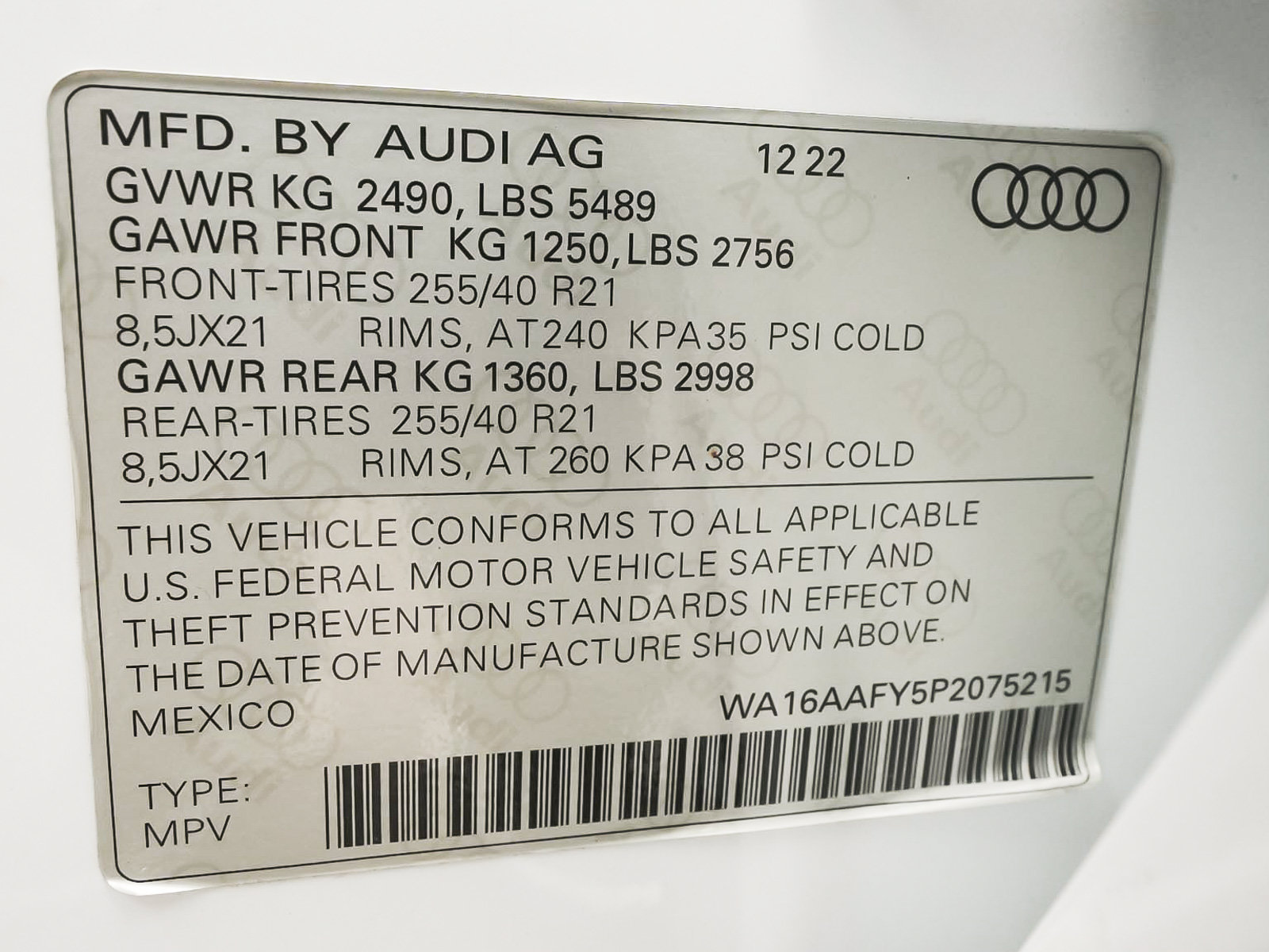 Used 2023 Audi Q5 2.0T Prestige w/ Prestige Package AWD/4WD image 15