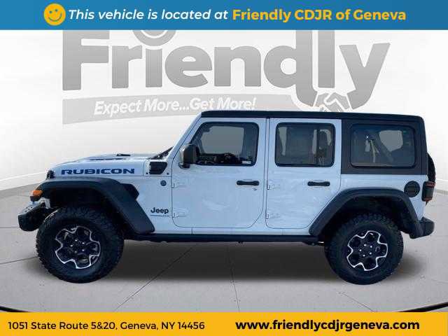Used 2023 Jeep Wrangler Unlimited Rubicon 4xe w/ Steel Bumper Group image 8