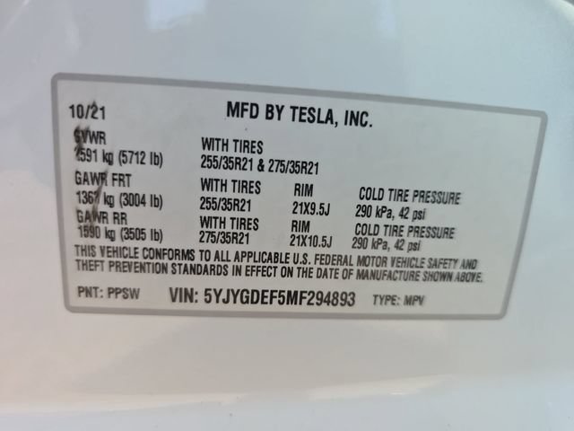 Used 2021 Tesla Model Y Performance AWD/4WD image 30