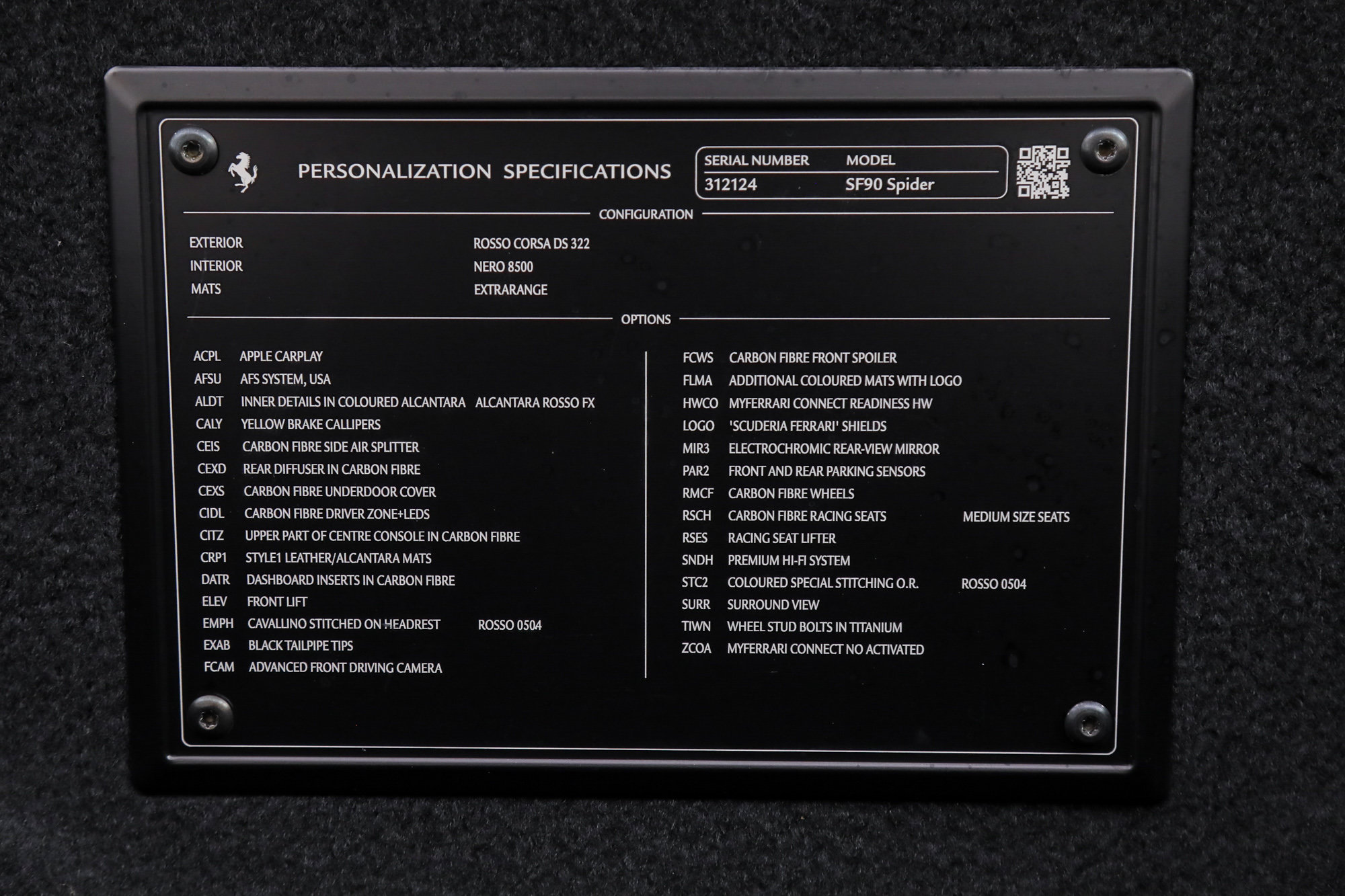 Certified 2025 Ferrari SF90 Spider AWD/4WD image 46