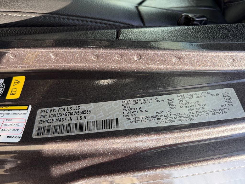 Used 2021 Jeep Wrangler Unlimited Sahara image 19
