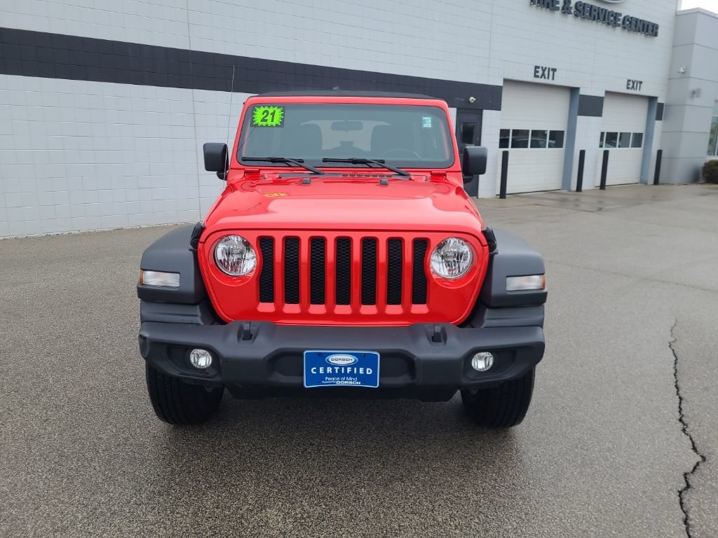 Used 2021 Jeep Wrangler Unlimited Sport AWD/4WD image 9
