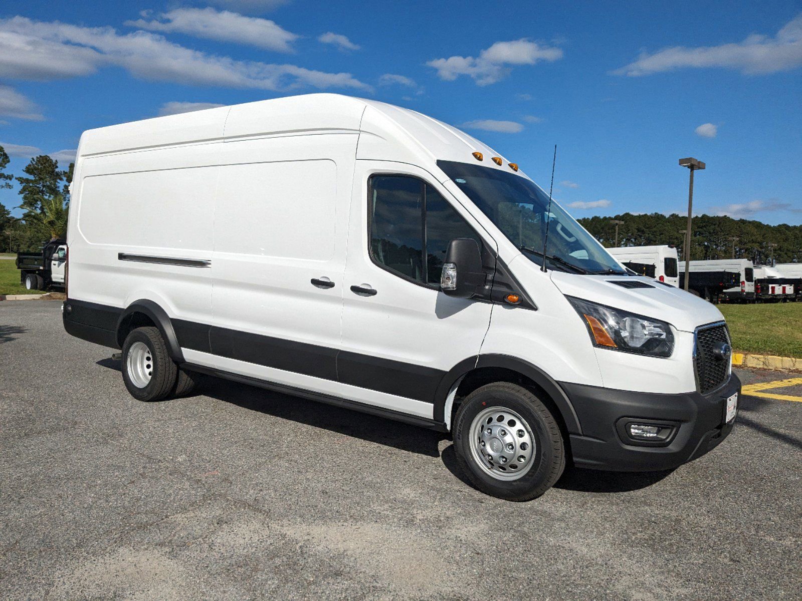 New 2024 Ford Transit 350 148 High Roof DRW AWD w/ Exterior Upgrade Package image 2