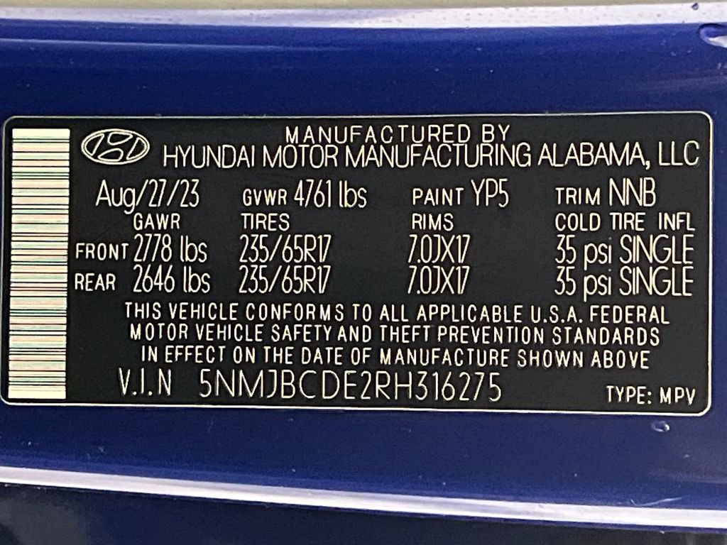 Used 2024 Hyundai Tucson SEL image 65