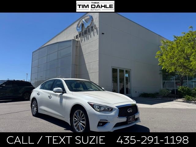 Certified 2022 INFINITI Q50 Luxe w/ Cargo Package
