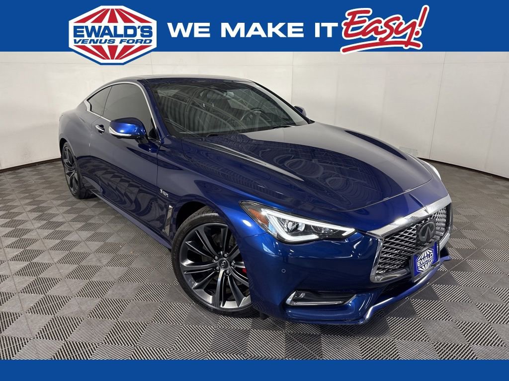 Used 2018 INFINITI Q60 Red Sport 400 w/ Sensory Package 3.0T Sport AWD/4WD image 1