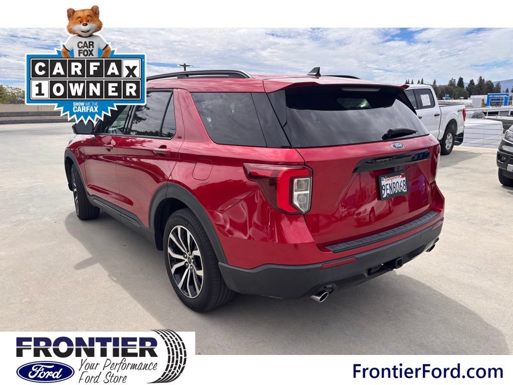 Used 2022 Ford Explorer ST-Line w/ Class IV Trailer Tow Package RWD image 4