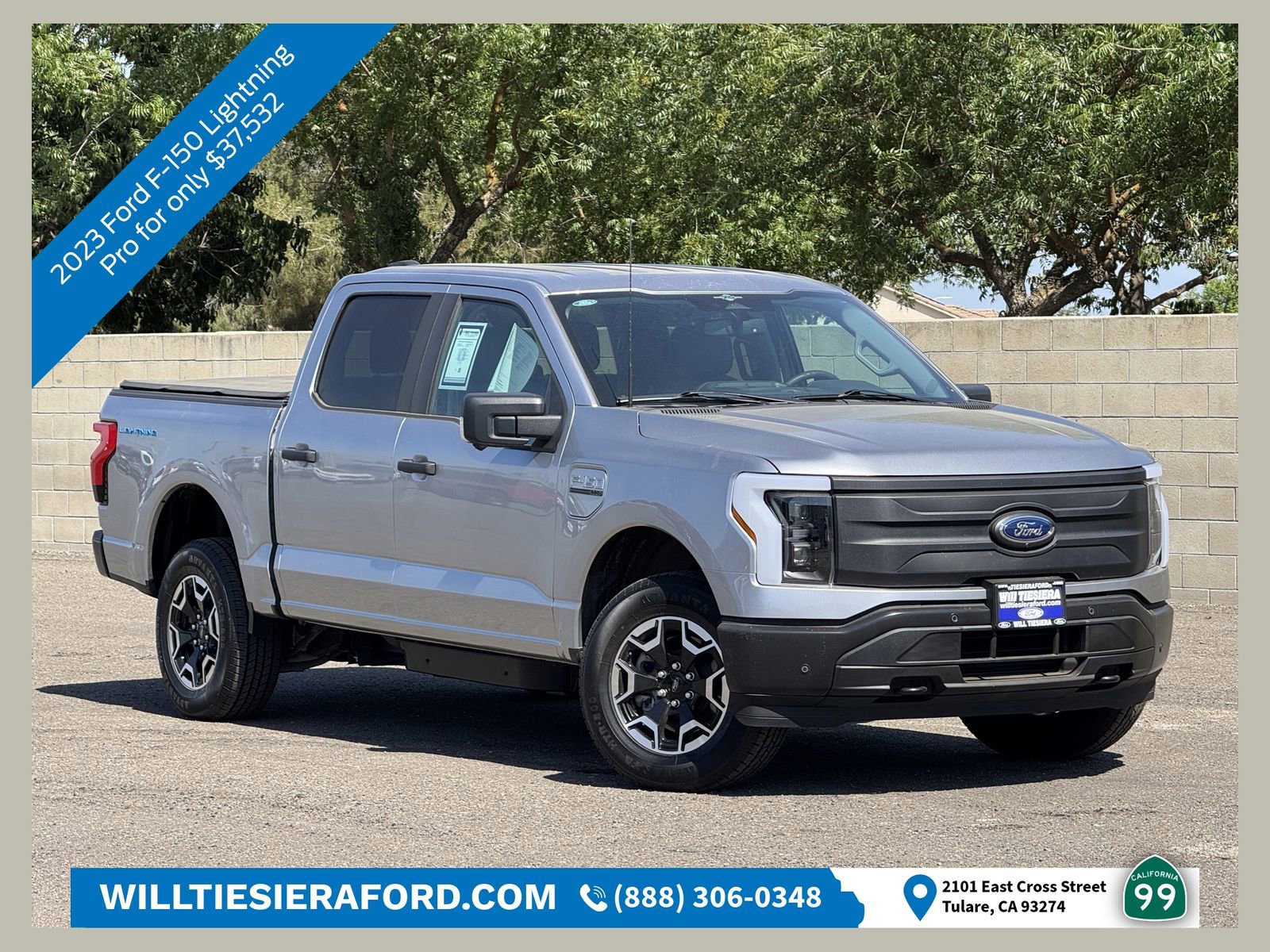 Used 2023 Ford F150 Lightning Pro w/ Tow Technology Package AWD/4WD image 1