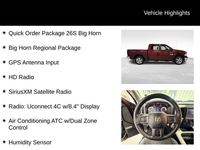 Used 2019 RAM 1500 Big Horn RWD image 16