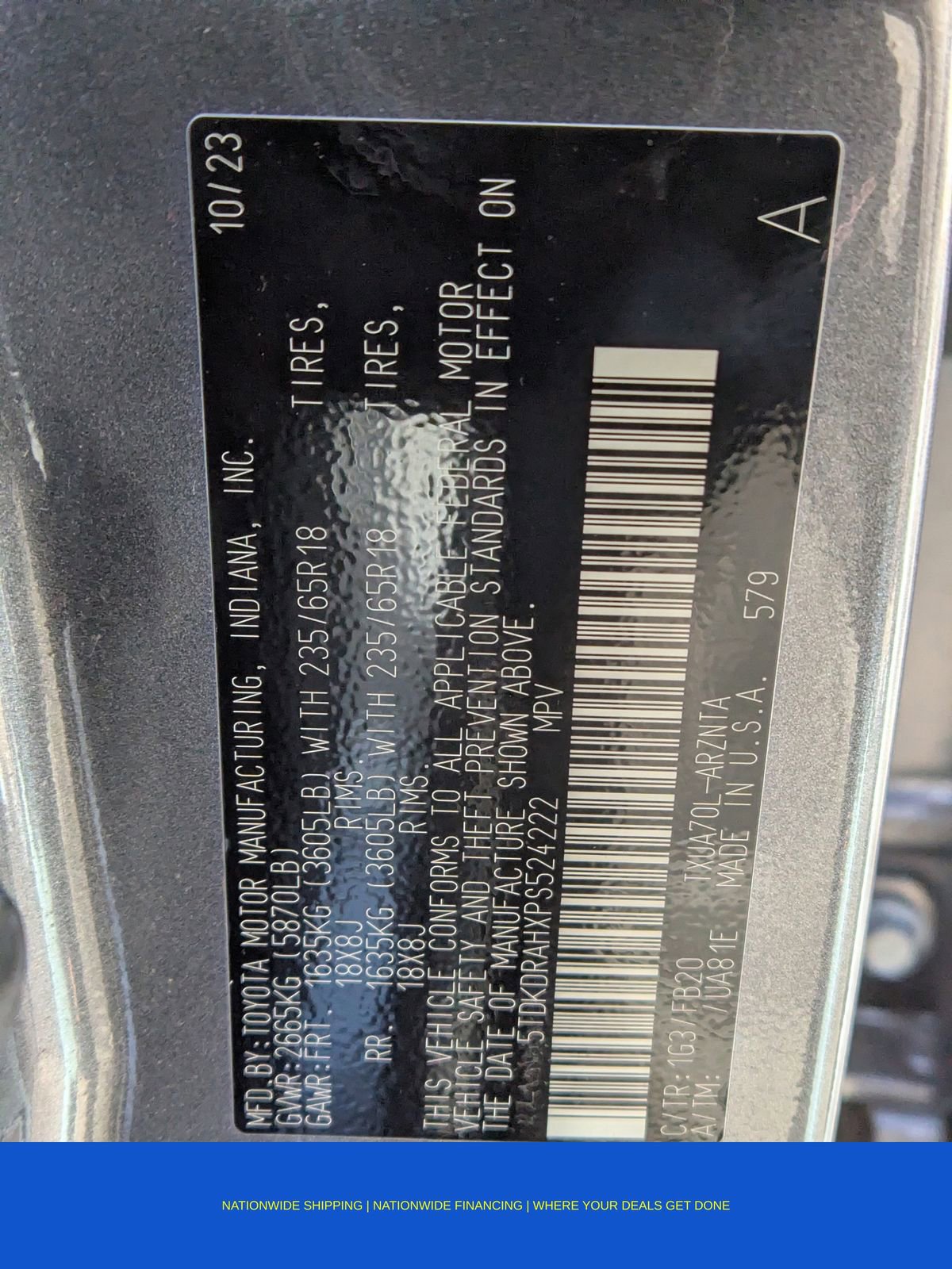 Used 2023 Toyota Highlander L image 21