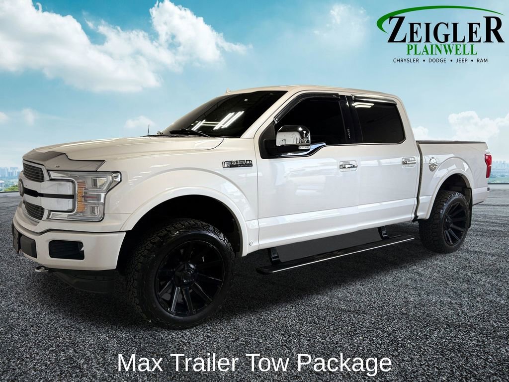 Used 2018 Ford F150 Platinum w/ Technology Package AWD/4WD image 2