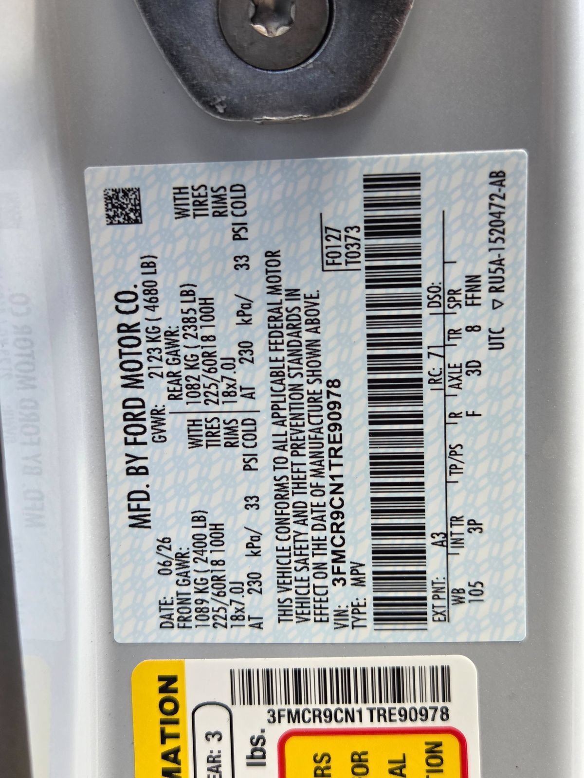 New 2026 Ford Bronco Sport Outer Banks w/ Outer Banks Tech Package+ AWD/4WD image 31