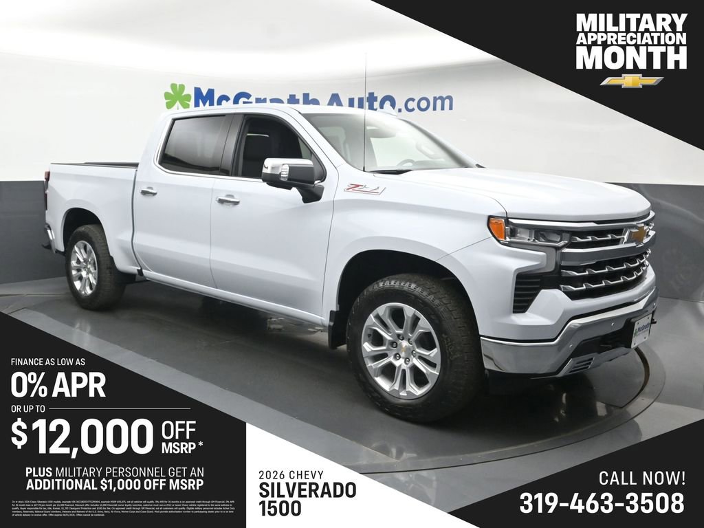 New 2026 Chevrolet Silverado 1500 LTZ w/ Z71 Off-Road Package