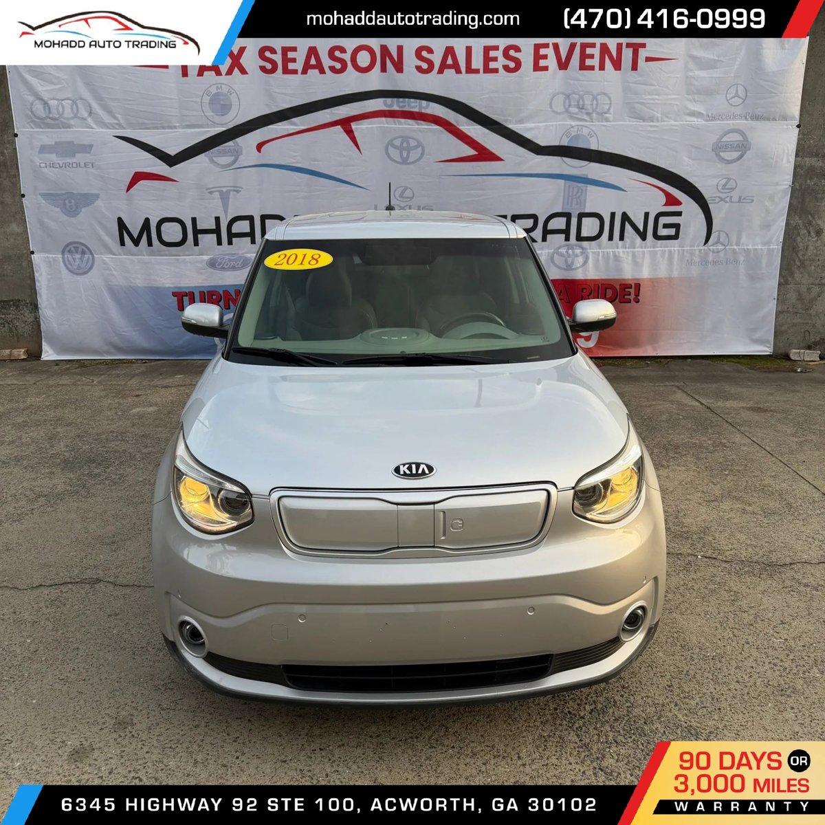 Used 2018 Kia Soul EV + image 1