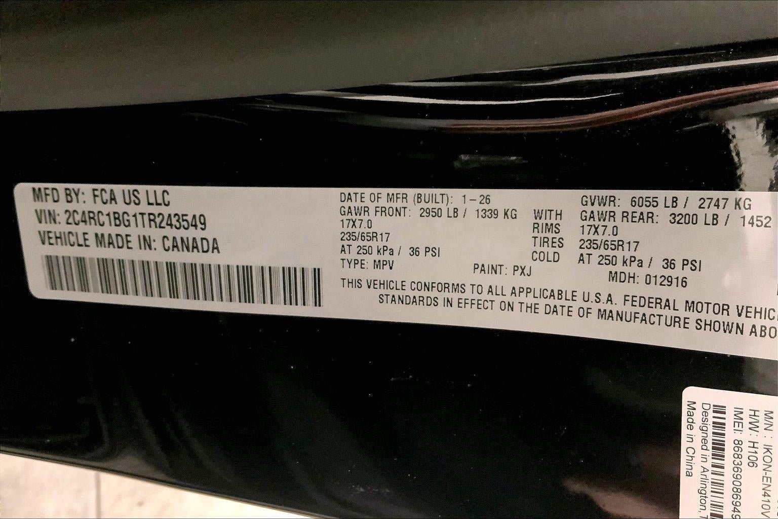 Used 2026 Chrysler Pacifica Select FWD image 31