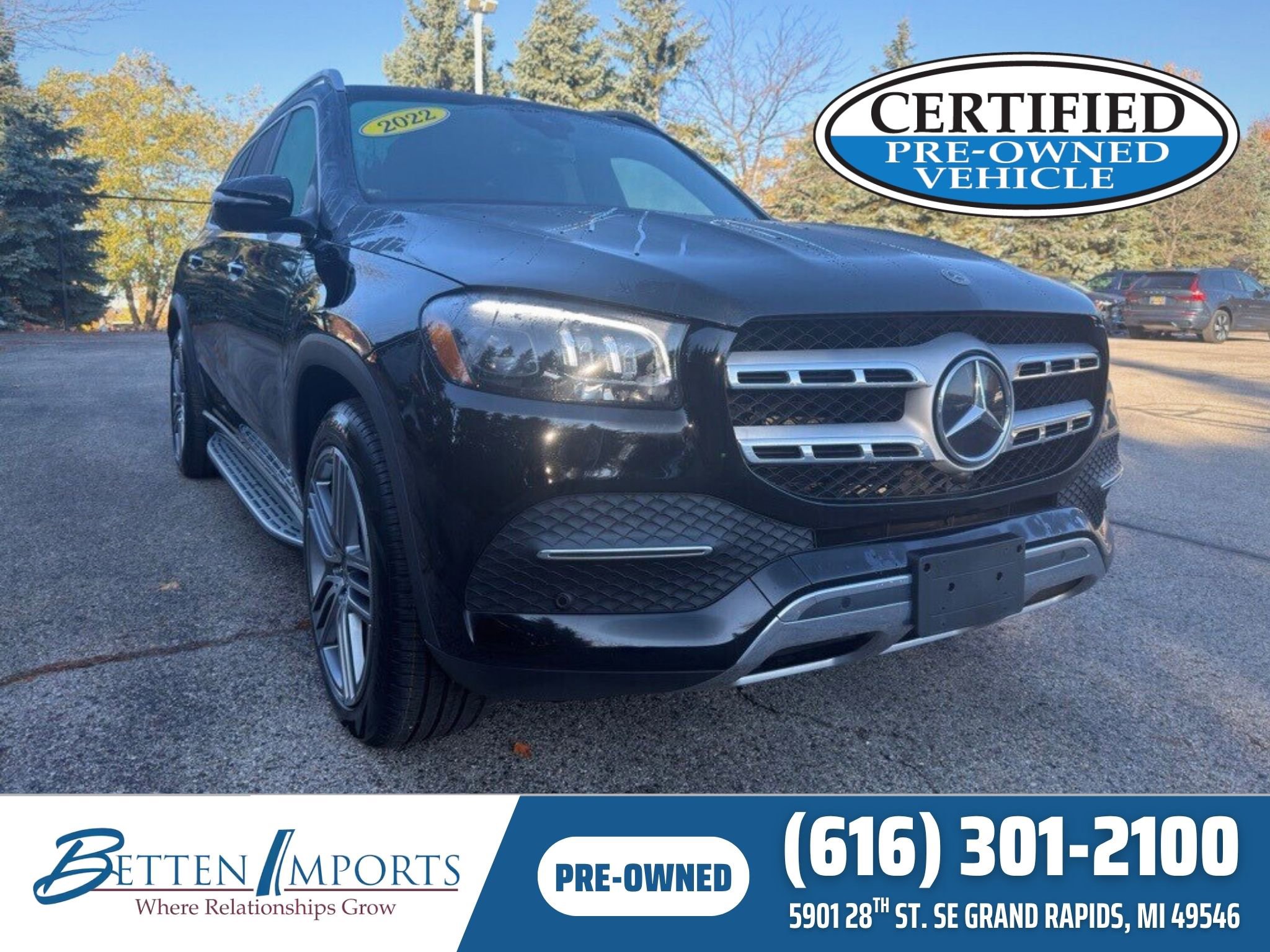 Certified 2022 Mercedes-Benz GLS 450 4MATIC