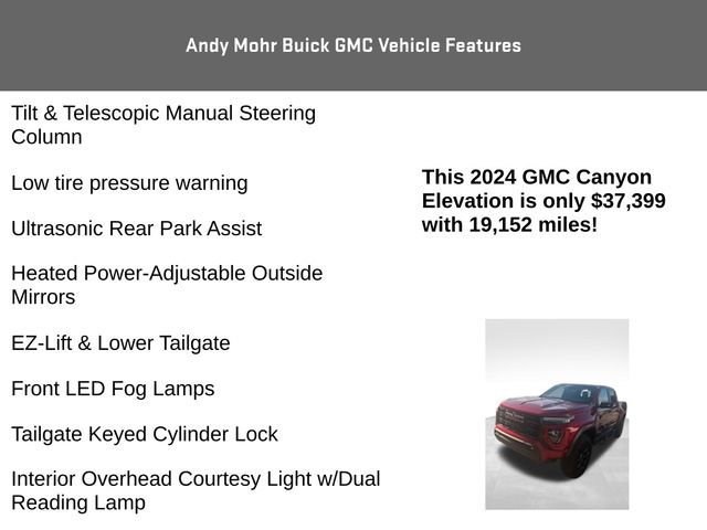 Used 2024 GMC Canyon Elevation w/ Convenience Package image 13