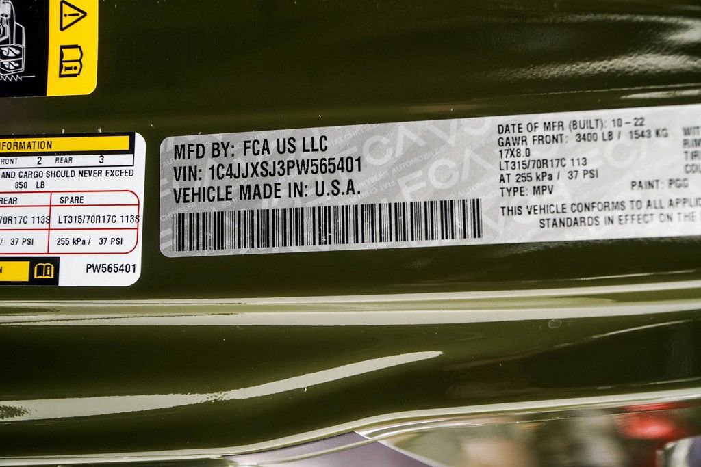 Used 2023 Jeep Wrangler Unlimited Rubicon 392 w/ Xtreme Recon 35" Tire Package image 48