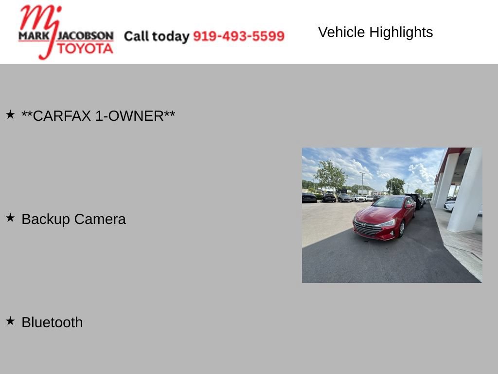 Used 2019 Hyundai Elantra SE FWD image 5