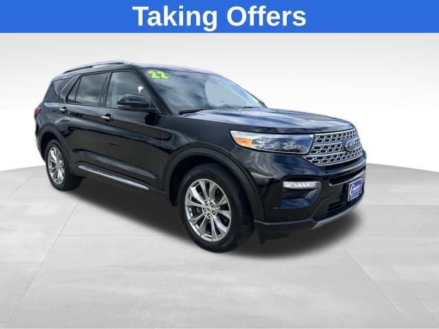 Used 2022 Ford Explorer Limited w/ Class IV Trailer Tow Package image 1