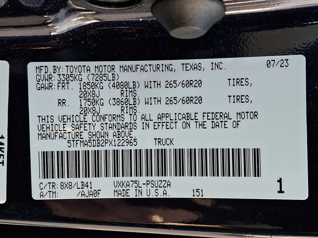 Used 2023 Toyota Tundra 1794 Edition image 28