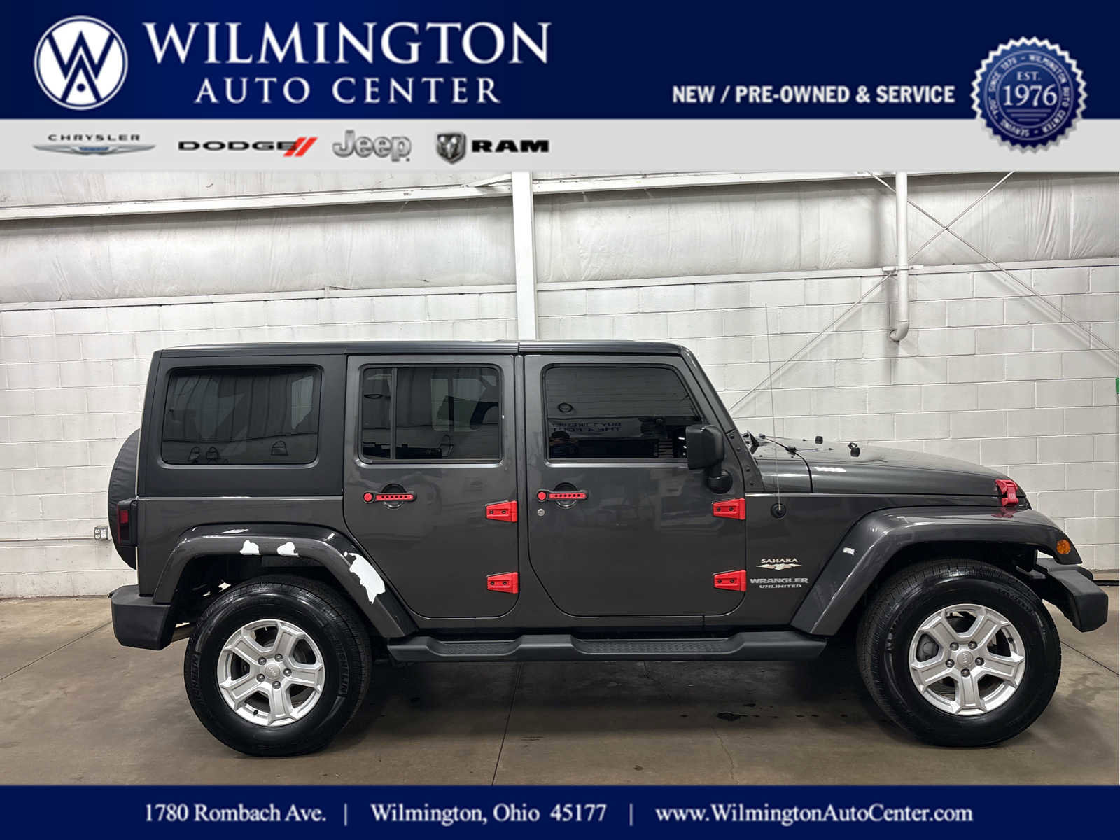Used 2014 Jeep Wrangler Unlimited Sahara w/ Connectivity Group image 1