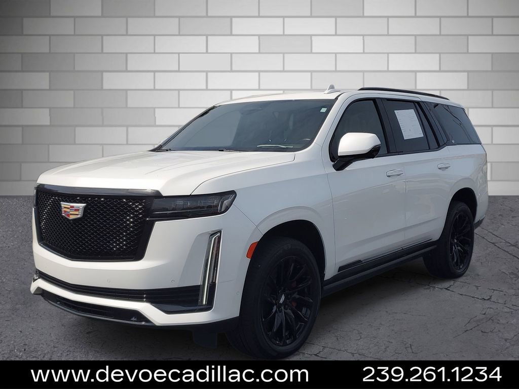 Used 2023 Cadillac Escalade Sport Platinum w/ LPO, ONYX Package image 1