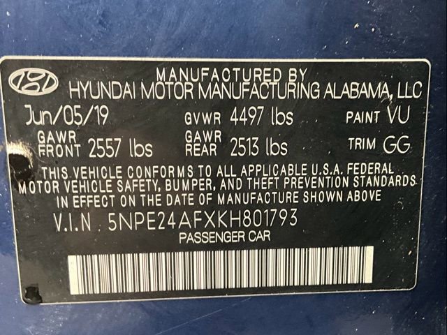 Used 2019 Hyundai Sonata SE image 30