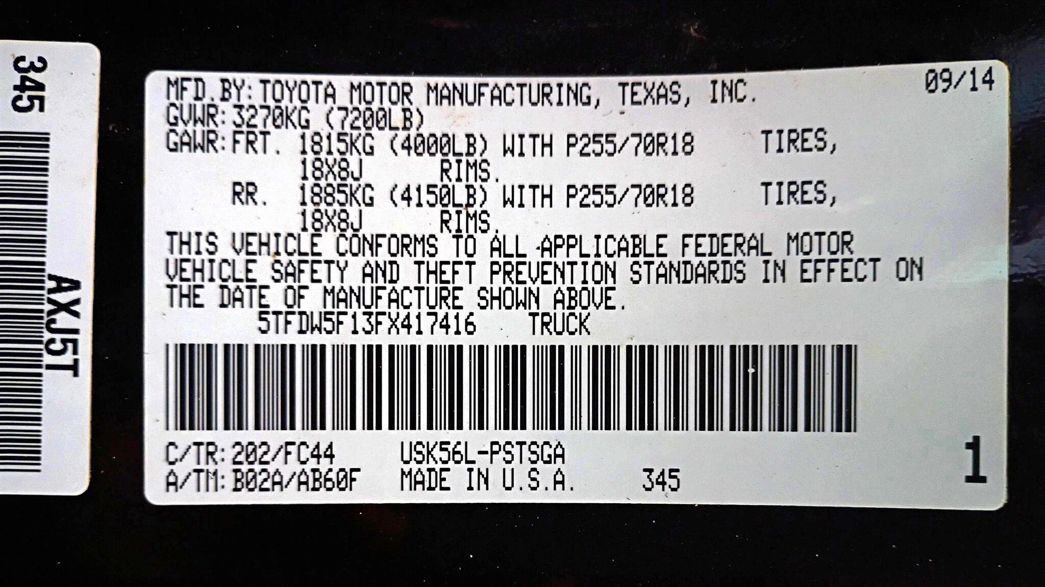 Used 2015 Toyota Tundra SR5 image 60