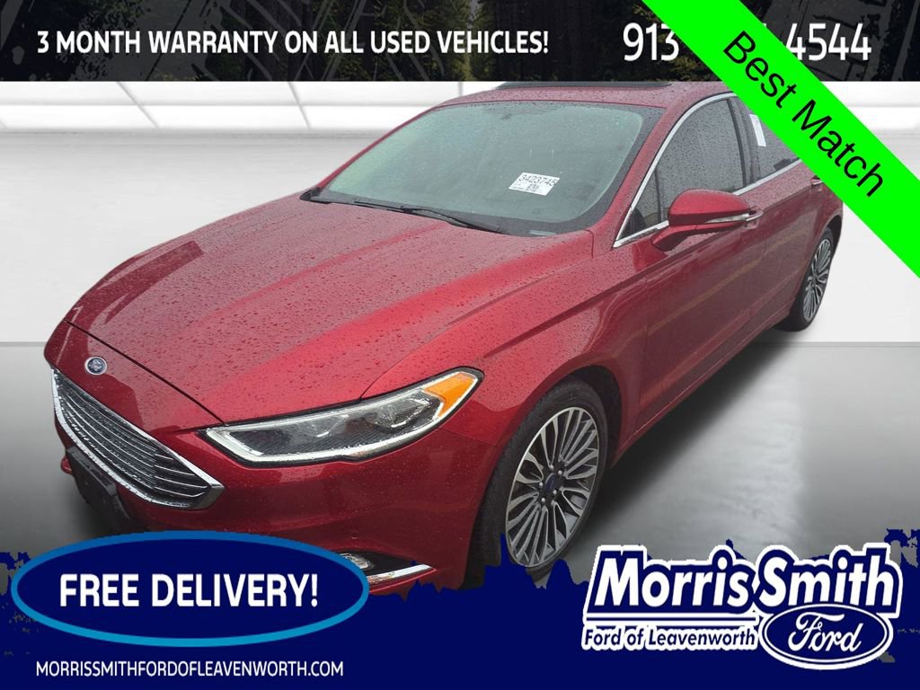 Used 2017 Ford Fusion SE w/ Fusion SE Technology Package FWD image 1