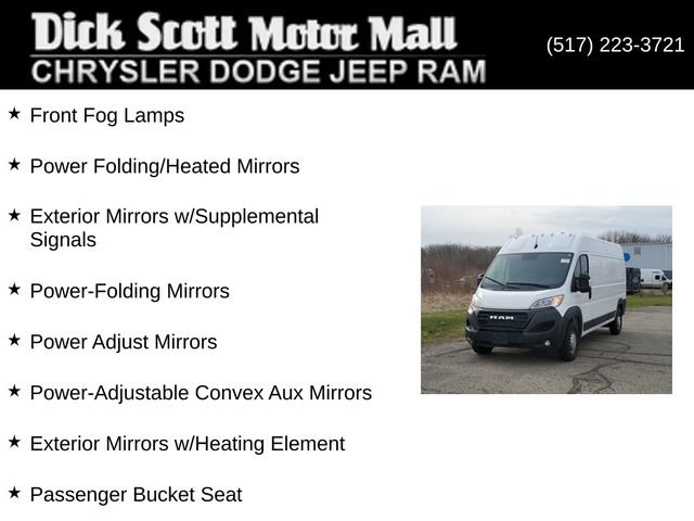 Used 2025 RAM ProMaster 2500 w/ Convenience Group FWD image 25