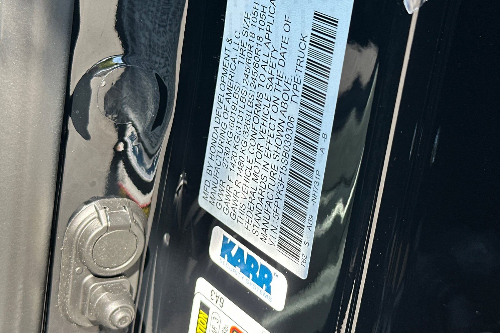 New 2025 Honda Ridgeline Sport image 31