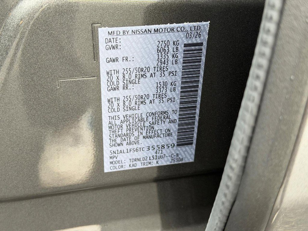 New 2026 INFINITI QX60 Luxe w/ Cargo Package image 15