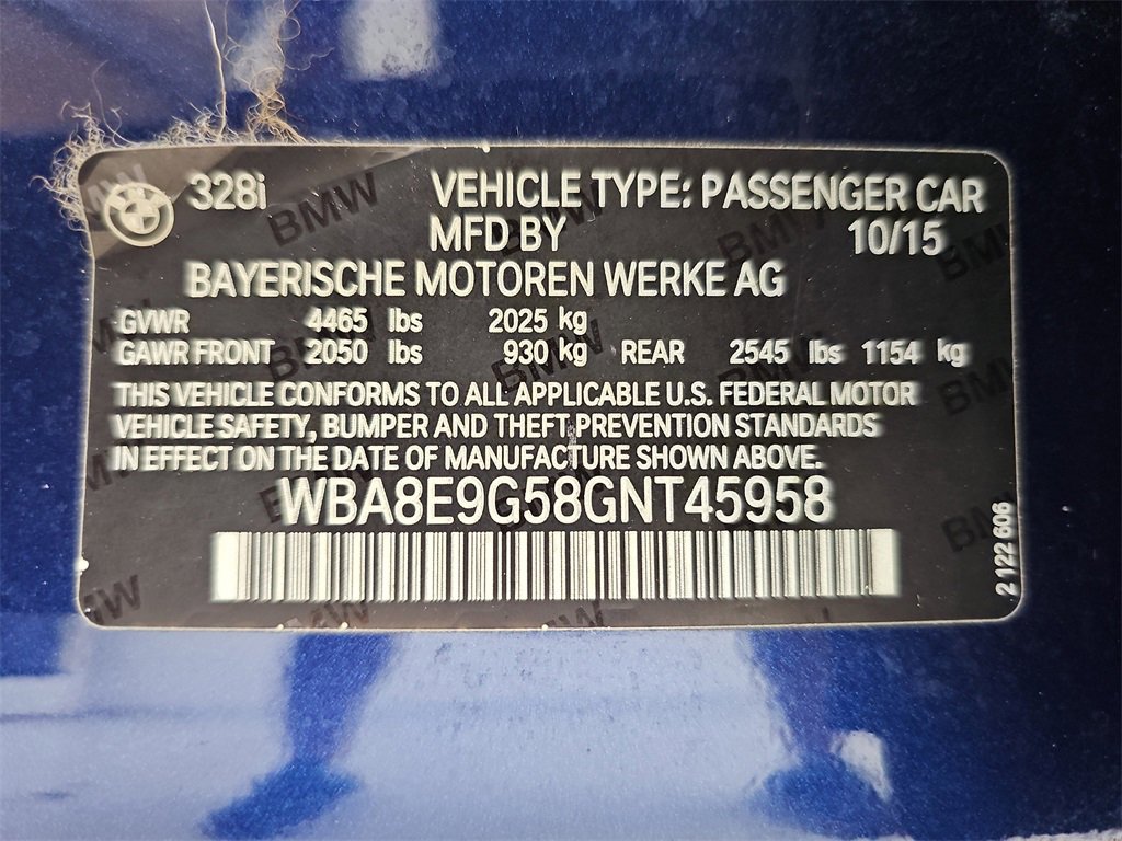 Used 2016 BMW 328i Sedan image 45