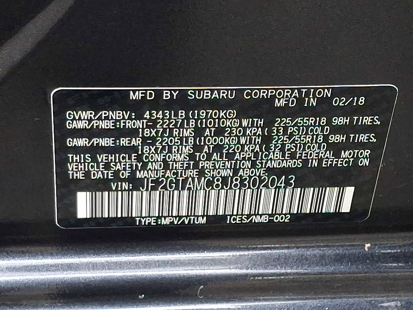 Used 2018 Subaru Crosstrek 2.0i Limited AWD/4WD image 28