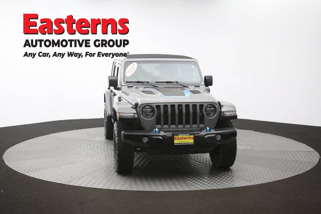 Used 2022 Jeep Wrangler Unlimited Rubicon 4xe w/ Cold Weather Group AWD/4WD image 53
