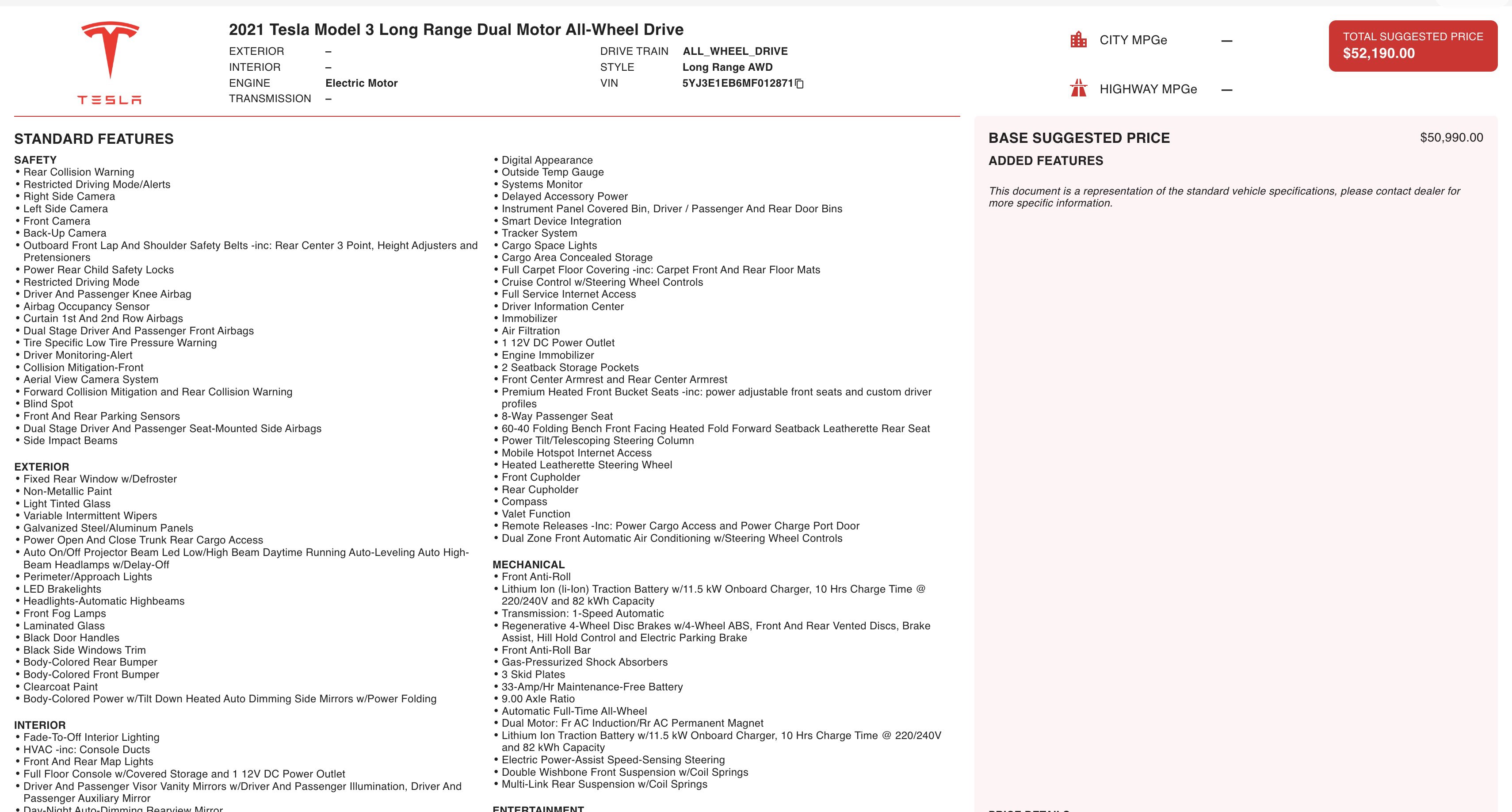 Used 2021 Tesla Model 3 Long Range image 3