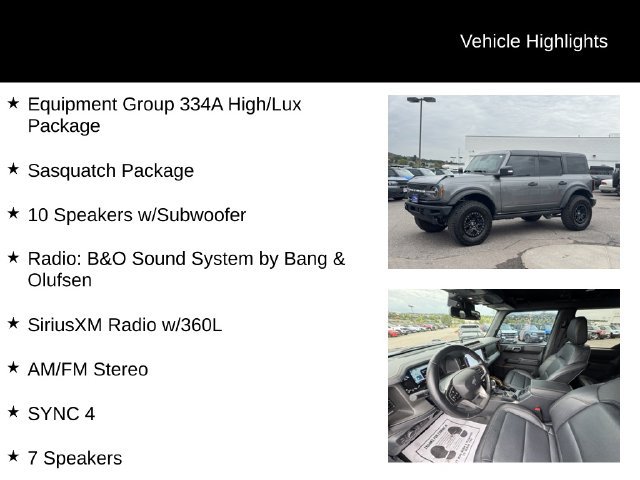 Certified 2024 Ford Bronco Badlands AWD/4WD image 8