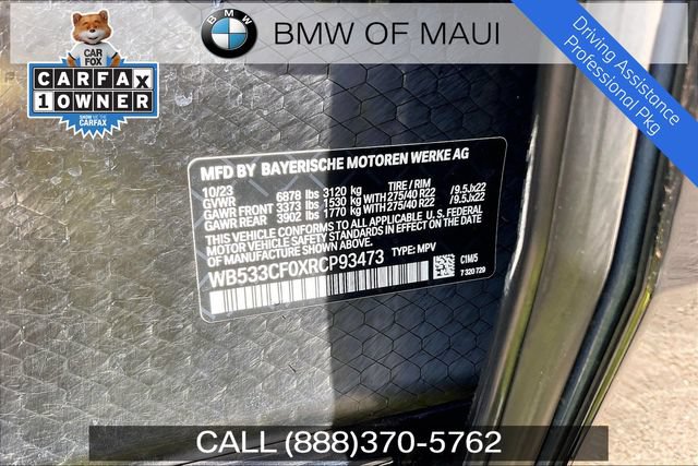 Certified 2024 BMW iX M60 AWD/4WD image 30