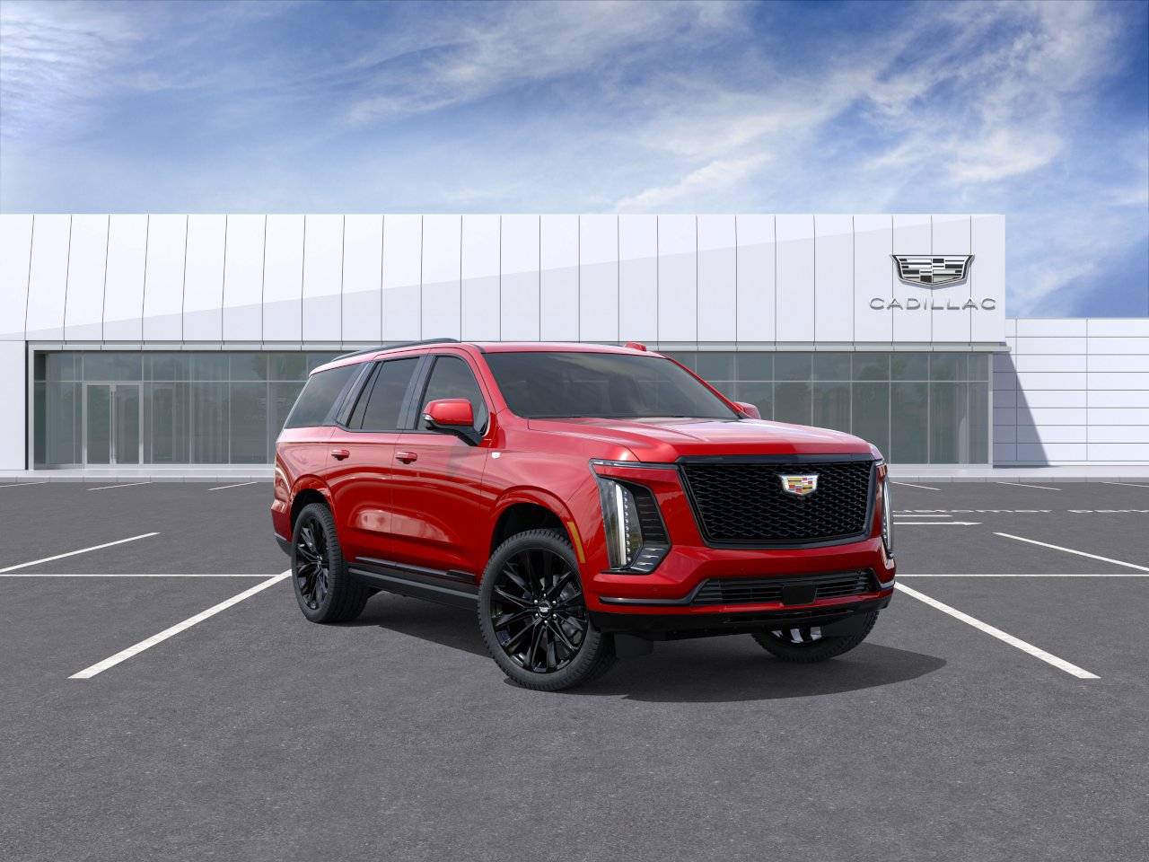 New 2026 Cadillac Escalade Platinum Sport w/ LPO, ONYX Package AWD/4WD image 2