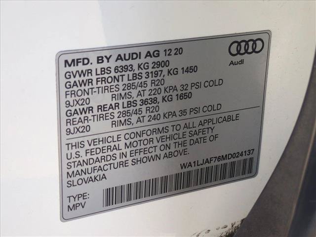 Used 2021 Audi Q7 2.0T Premium Plus w/ Executive Package AWD/4WD image 27