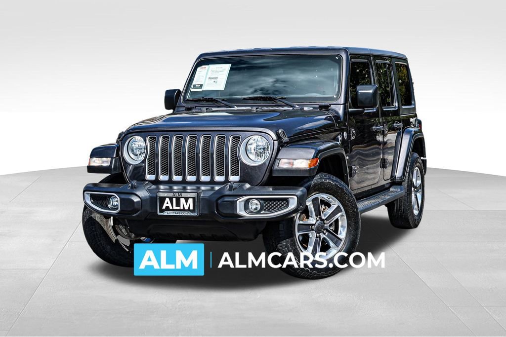 Used 2021 Jeep Wrangler Unlimited Sahara image 1