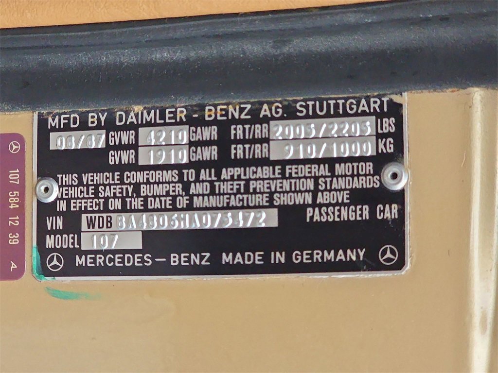 Used 1987 Mercedes-Benz 560 SL image 36