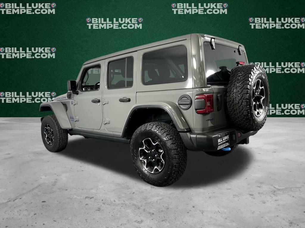 Used 2021 Jeep Wrangler Unlimited Rubicon 4xe w/ Steel Bumper Group image 8