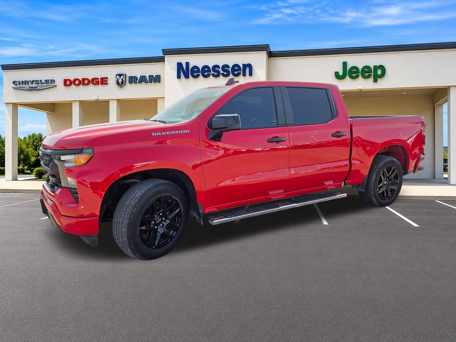 Used 2024 Chevrolet Silverado 1500 Custom w/ LPO, Dark Essentials Package RWD image 3