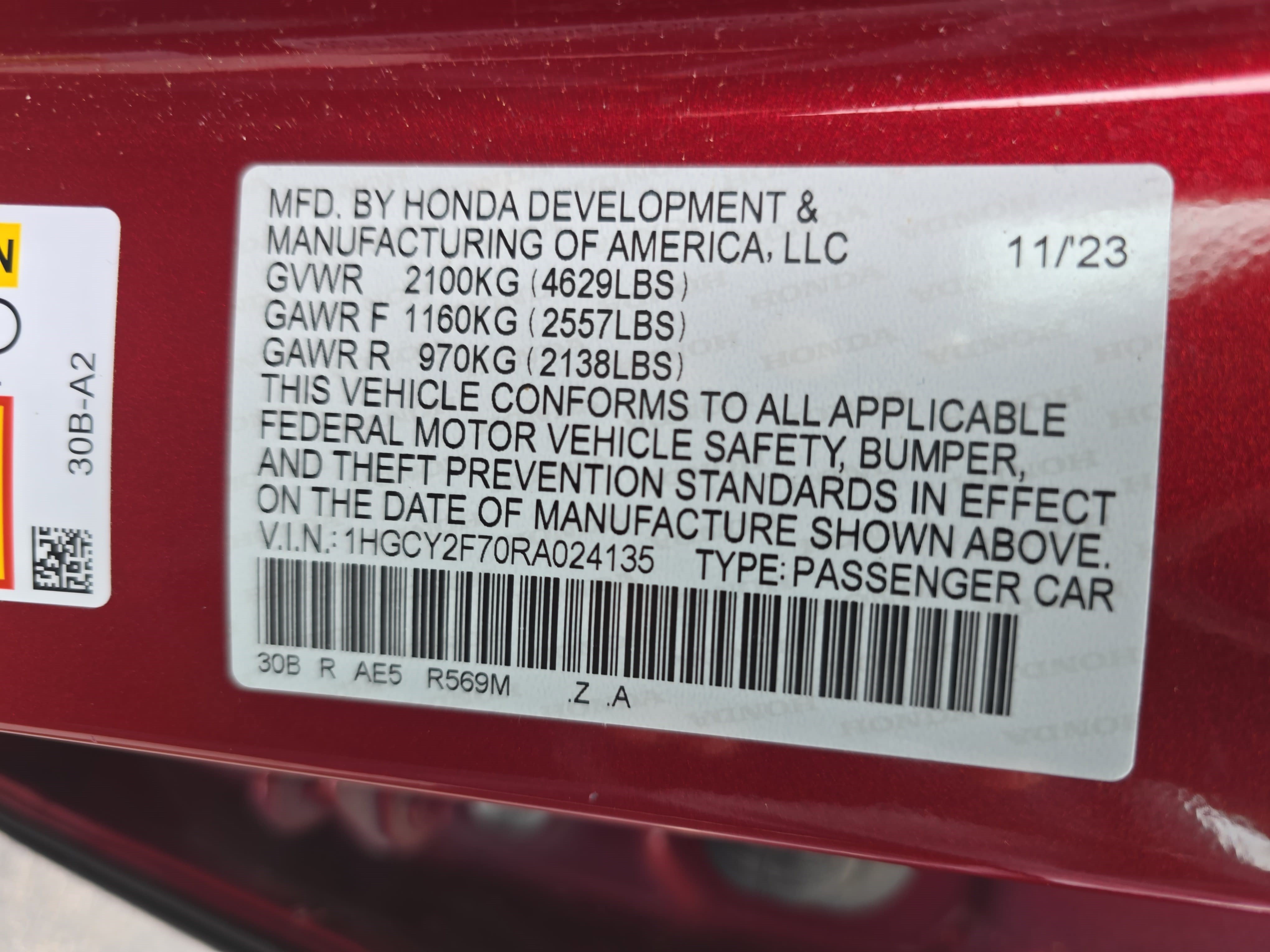 Used 2024 Honda Accord Sport image 34