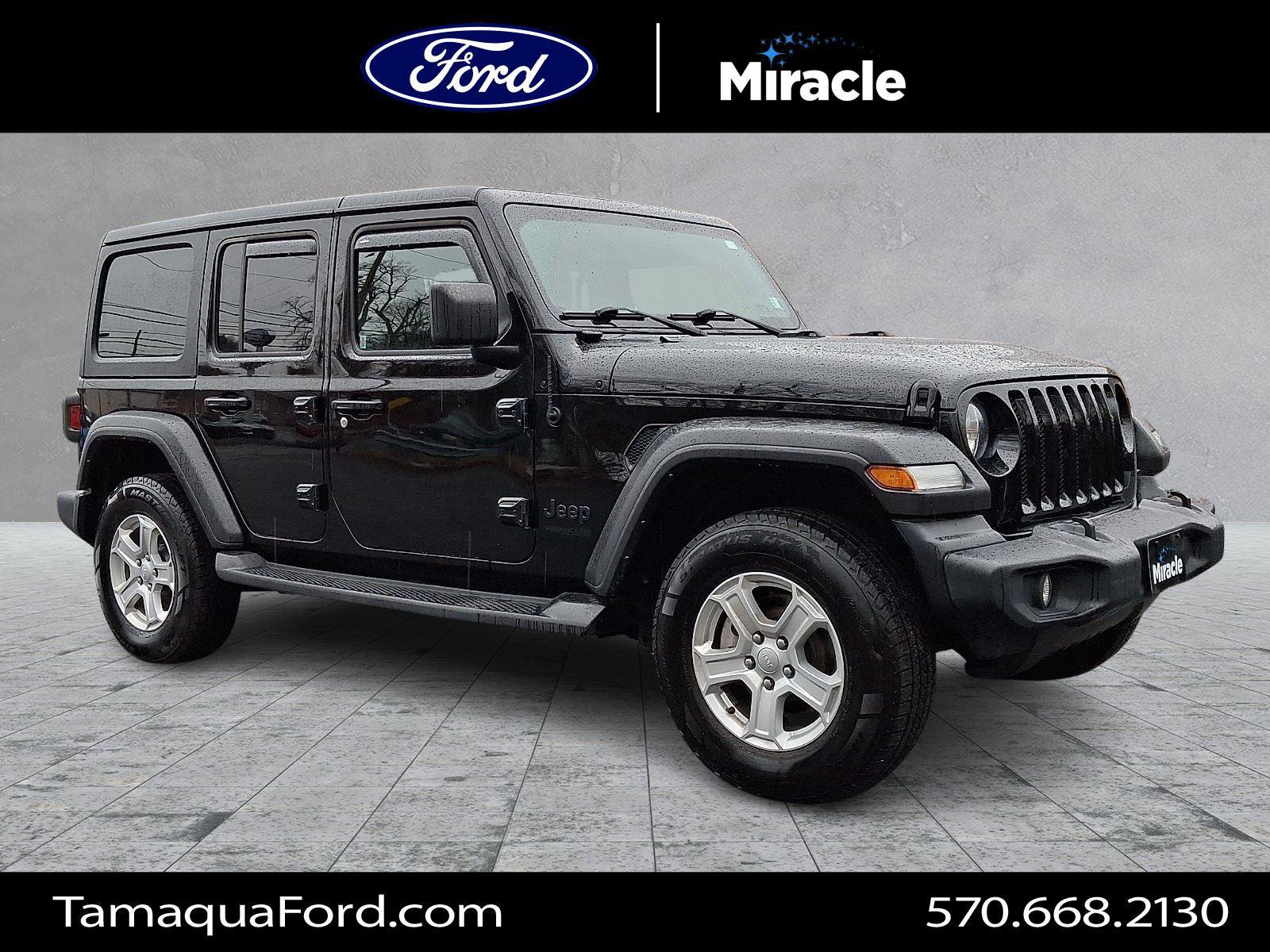 Used 2022 Jeep Wrangler Unlimited Sport image 1