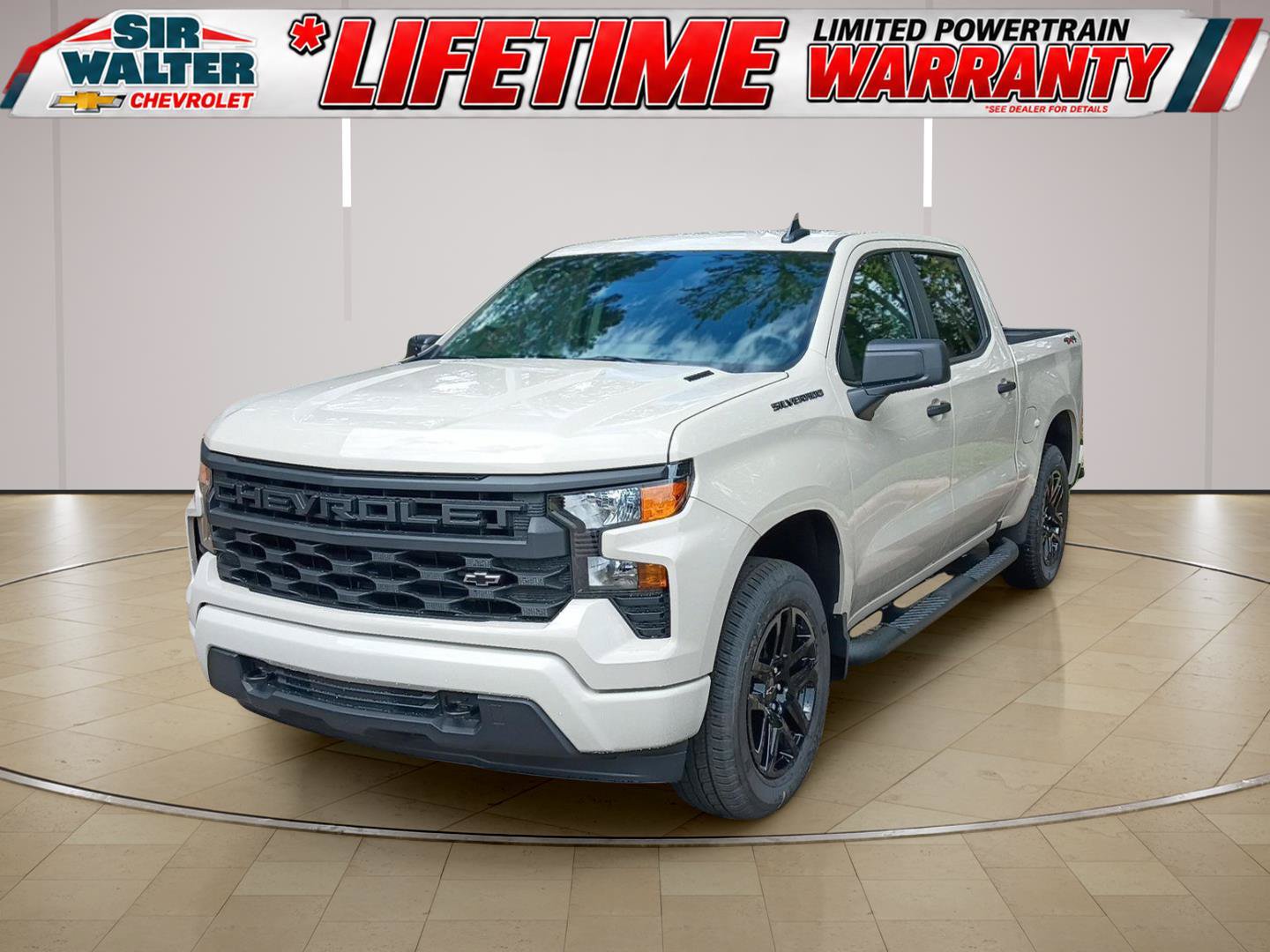 New 2026 Chevrolet Silverado 1500 Custom w/ LPO, Dark Essentials Package AWD/4WD image 1