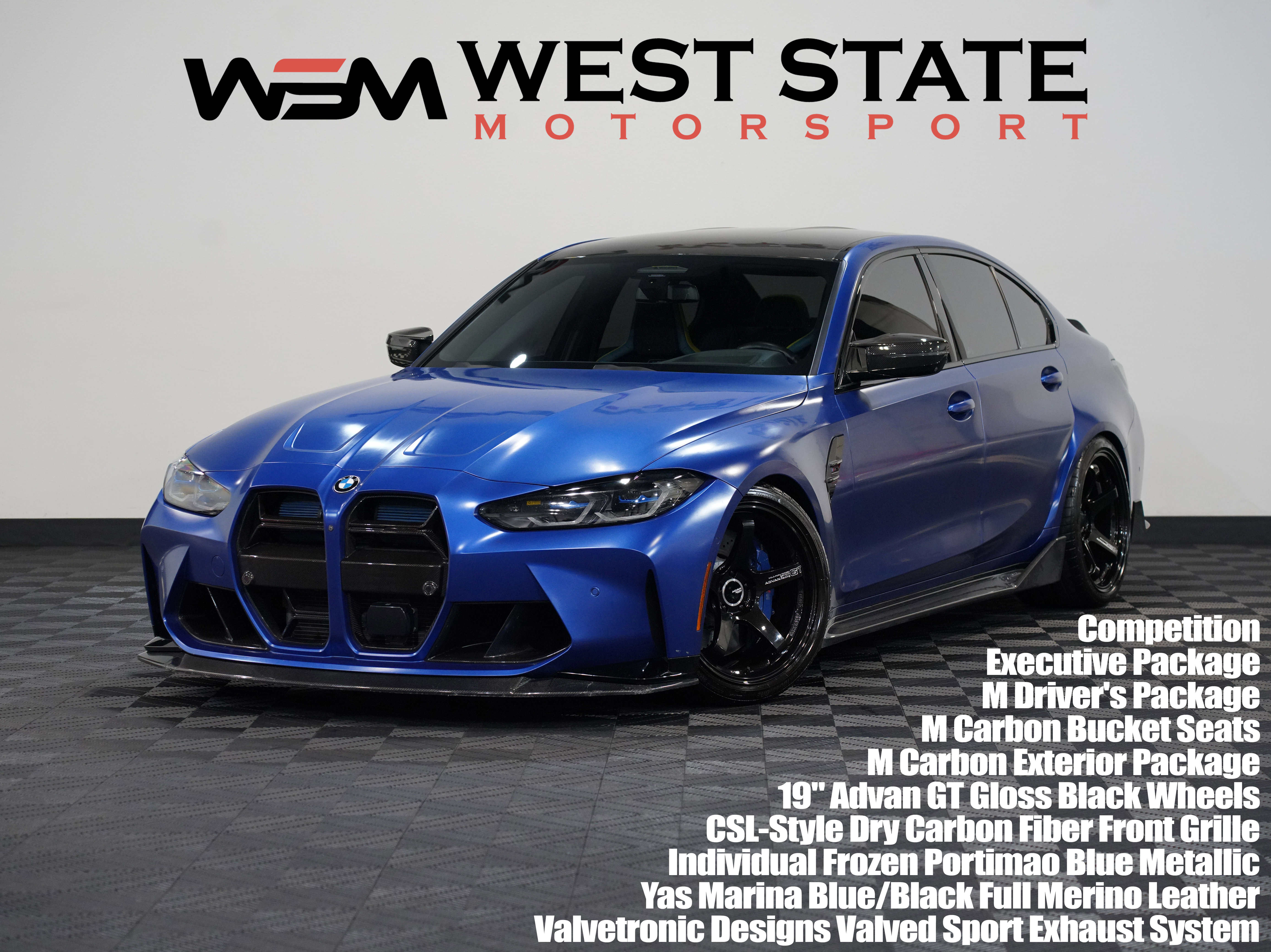 Used 2021 BMW M3 Competition w/ M Carbon Exterior Package