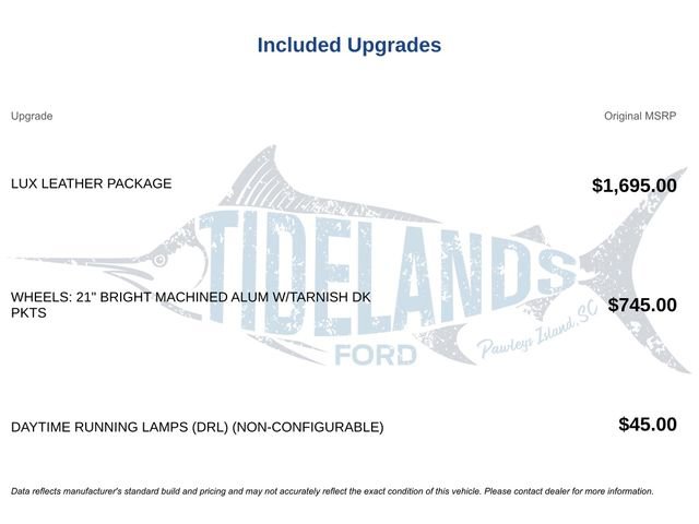 Used 2025 Ford Explorer Platinum w/ LUX Leather Package image 2